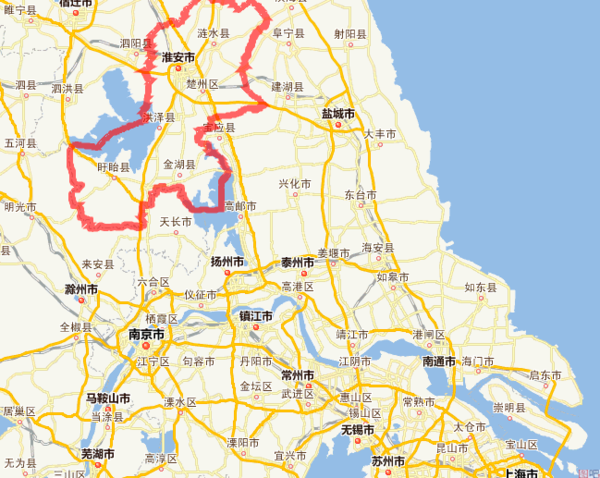 苏州淮安是哪个省