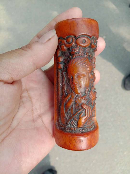 求大神鉴定和简单报价!谢了.  虎骨雕刻挂坠虎骨雕刻的挂件.