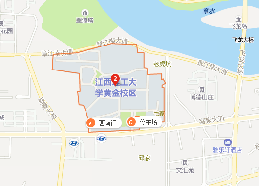 江西理工大学四大校区怎么区分