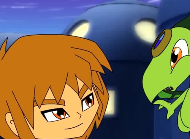 《斗 龙战士1》安小达逃跑