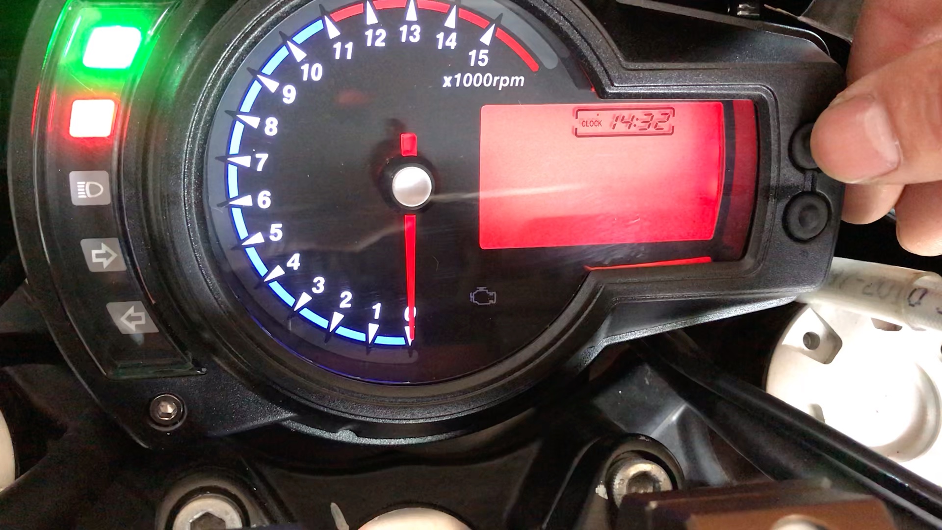 黄龙600仪表调节时间