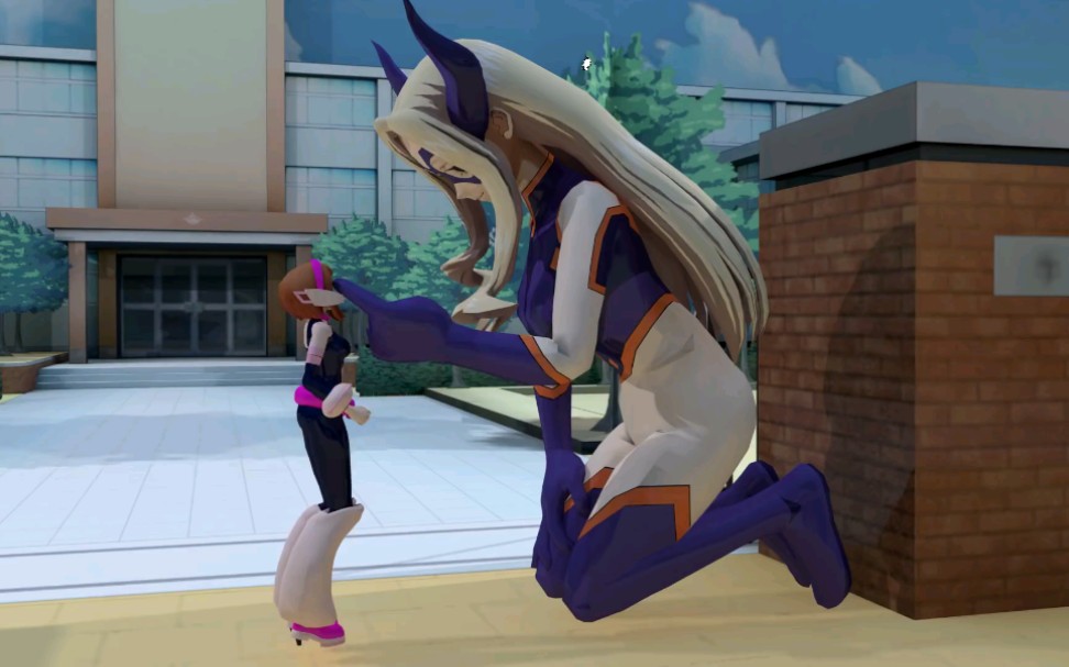 mt  lady grows and then shrinks uravity to eat [giantess growth]