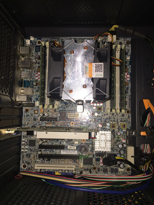 主板:惠普z420 cpu:e5-2670 内存:ecc reg4gb 1333*4 显卡:拆机r