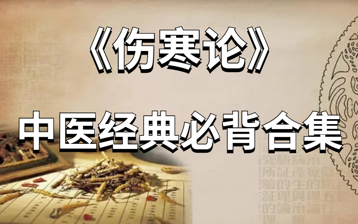 一遍記憶整本《傷寒論》實戰記憶【記憶宮殿】無痛記憶法記憶傷寒論