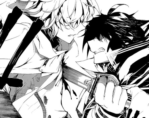 求终结的炽天使黑白图