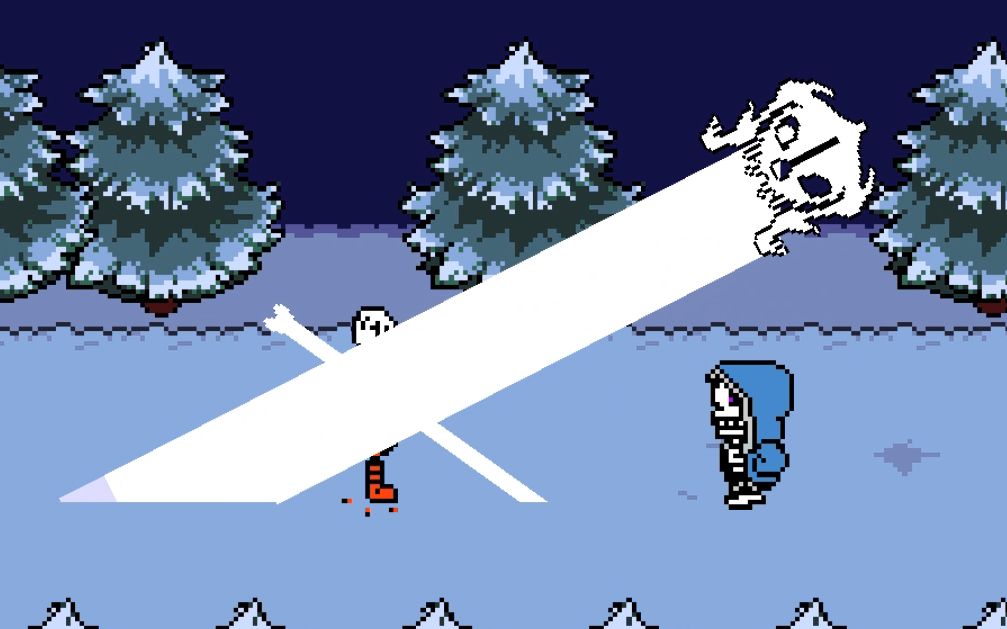 dusttale· murder sans无伤(雪镇)