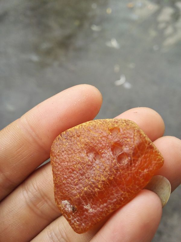 求鉴定金珀原石真假