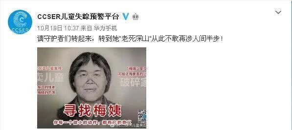 梅姨人贩子抓住