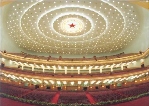 人民大会堂里总共有多少个座位?