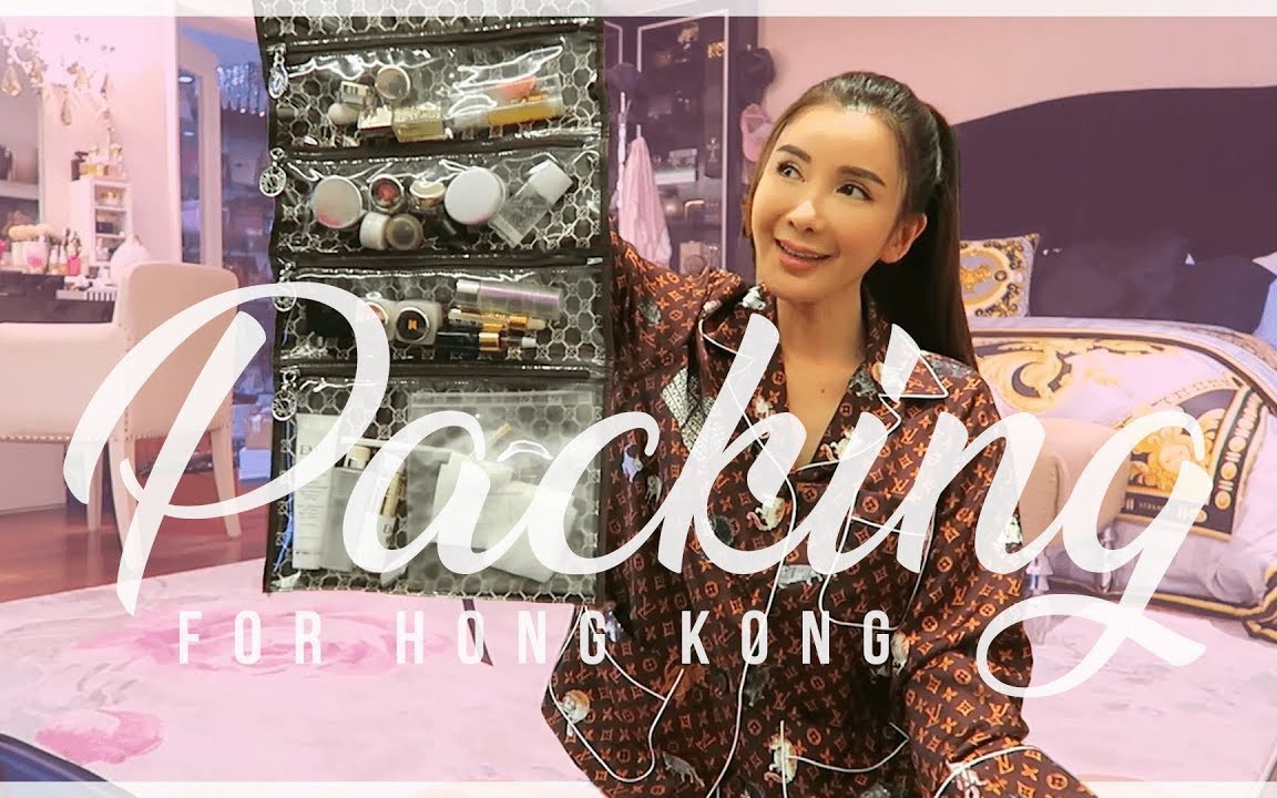 【jamie chua】真· 爱马仕女王 新加坡富婆蔡欣颖的 香港行程行李