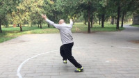 [图]老拳师演练“三皇炮捶拳”