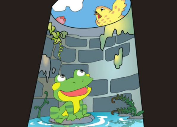 井底之虫蛙的寓言故事?