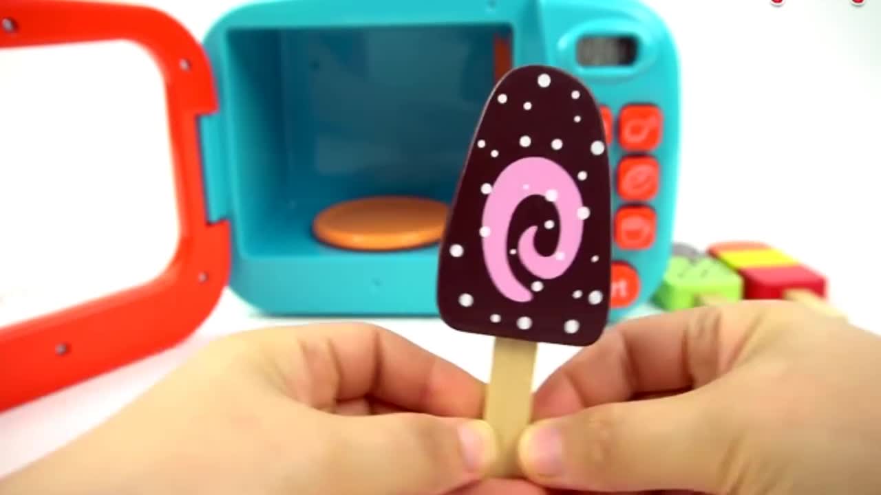 彩泥制作手工制作 橡皮泥彩泥制作冰淇淋雪糕