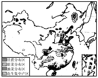 我国油菜分布图图片