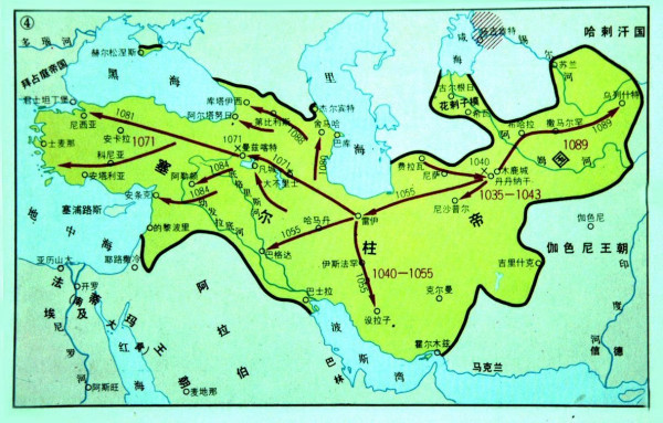 塞尔柱王朝与西辽,喀喇汗王朝之间的关系是怎样的