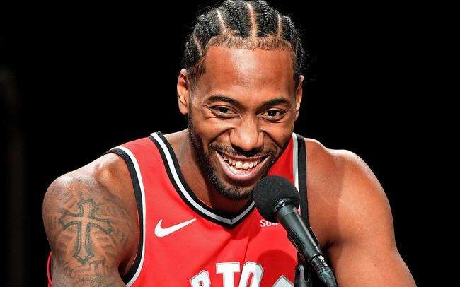 nba唯一一个笑可以做成集锦的人, 卡哇伊莱昂纳德生涯笑脸合集