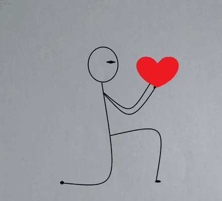 火柴人手翻书动画的分解图