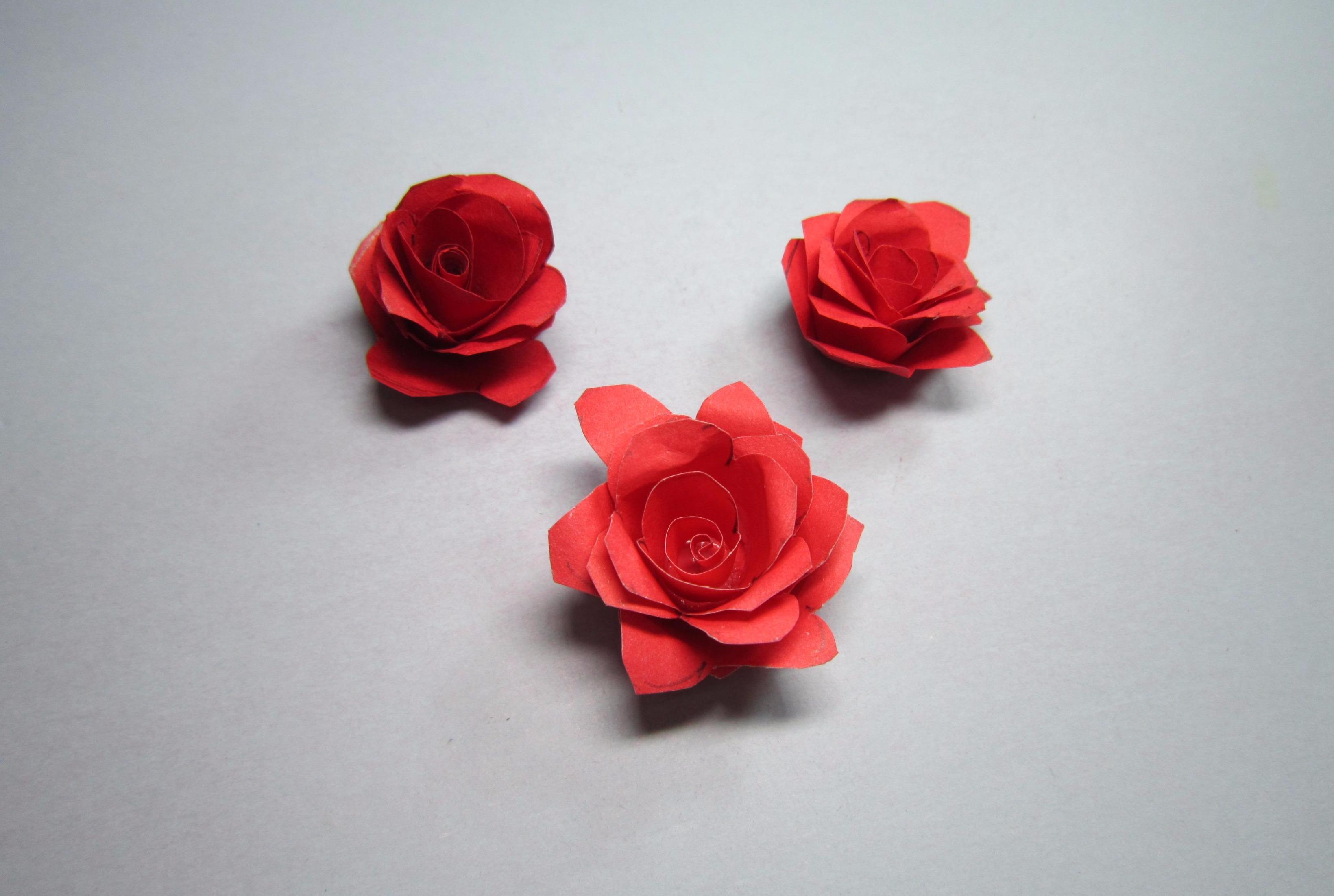 视频:手工折纸玫瑰花,一张小正方形纸就能折出简单又漂亮的玫瑰花