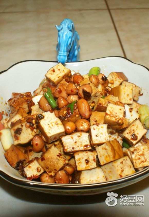 花生米拌豆腐干的做法有哪些?