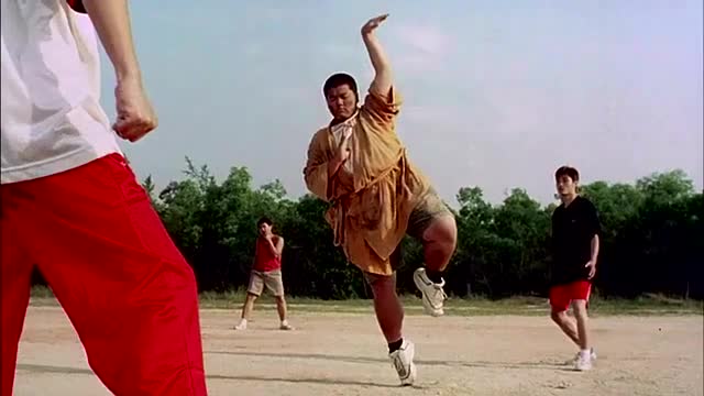 《功夫足球》周星驰一句 大师兄回来了, 最激动人心的一段开始