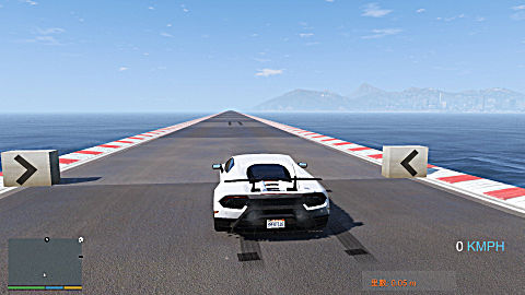 [小海 gta5]2019款兰博基尼飓风 氮气加速直线测速最高速度574km/h