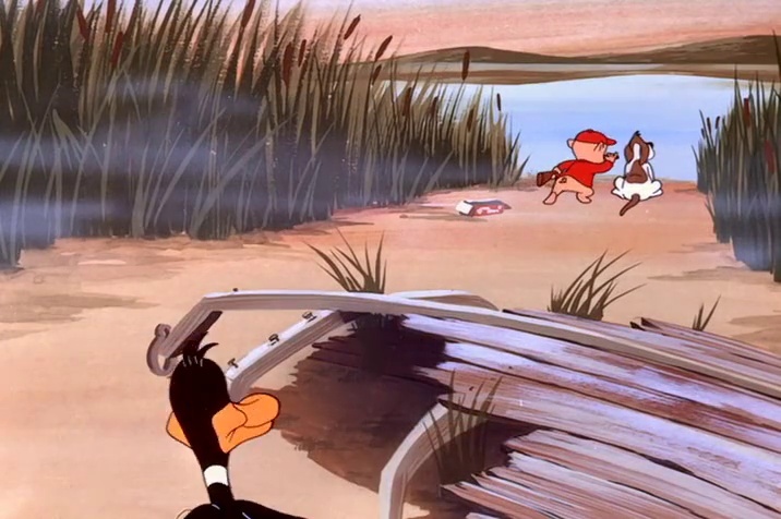 【今哥的渣字幕】猪小弟/达菲鸭:daffy duck hunt(1949)