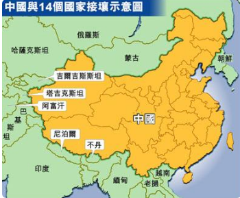 6个与我国隔海相望的国家名称