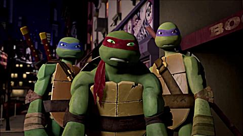 看 忍者神龟们将如何拯救世界!