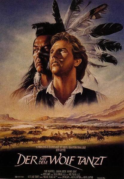 印第安人跟一匹狼的电影