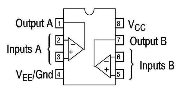 lm358ad引脚图图片