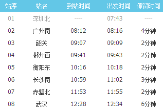广州南站到曲阜的高铁路线图