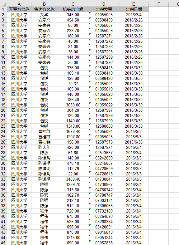 excel 表如何实现 已知发票汇款总金额 从发票数