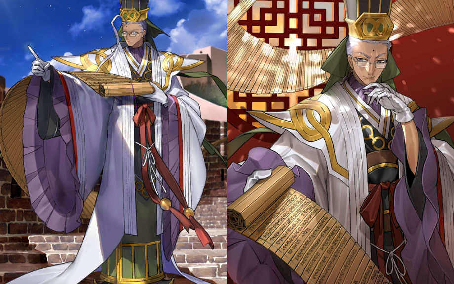【fgo】陈宫(cv:真殿光昭)攻击模组&技能介绍&宝具动画演示
