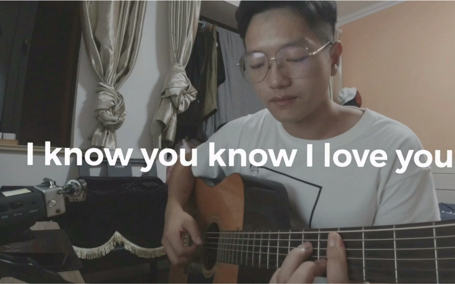 [图]【翻唱】《I know you know I love you》