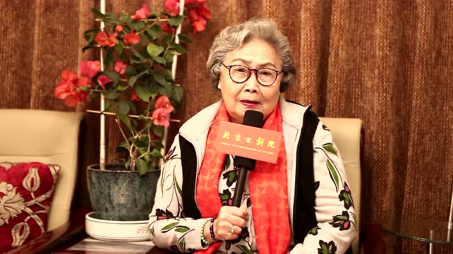 马长礼夫人京剧表演艺术家小王玉蓉接受采访
