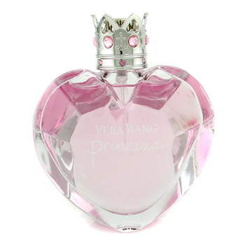 王薇薇公主系列香水粉色瓶身50ml有银色盖子