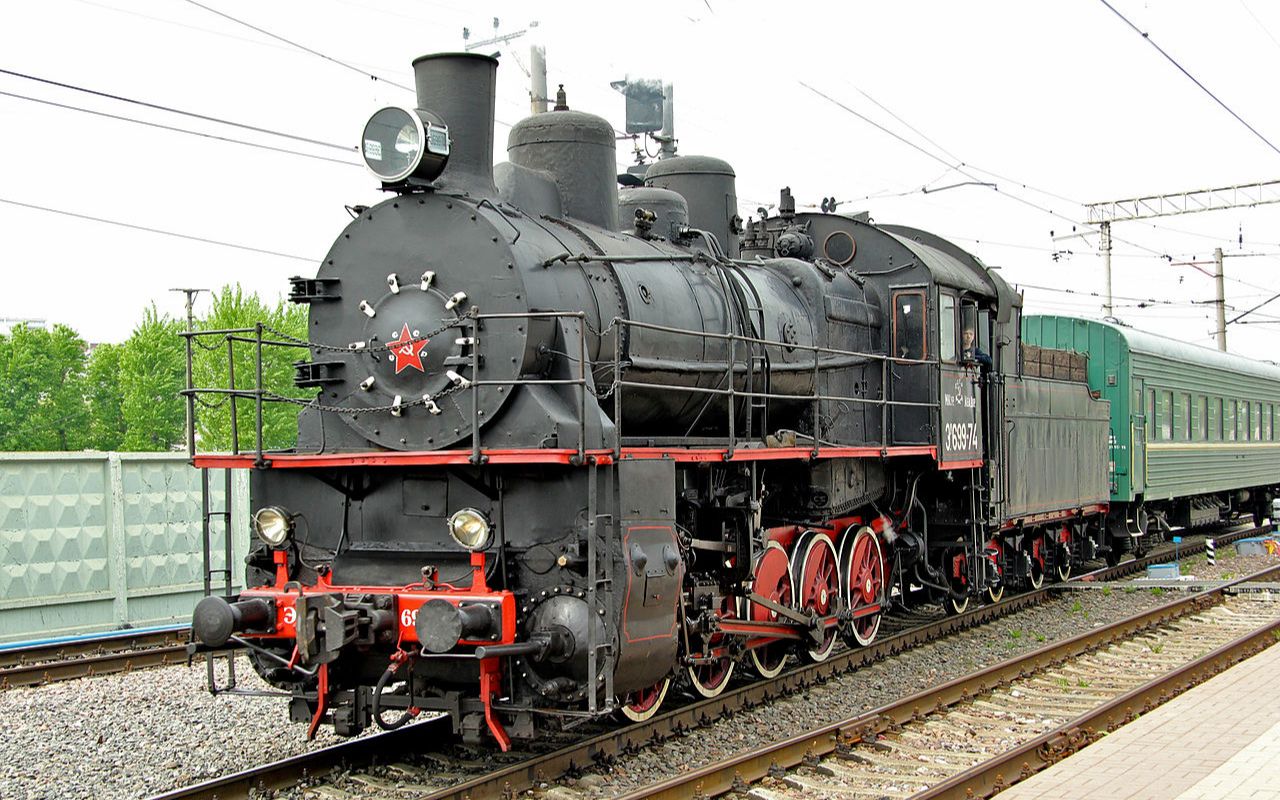 【搬运视频】【世界 铁路】 苏联铁路的五对轮——e型蒸汽机车
