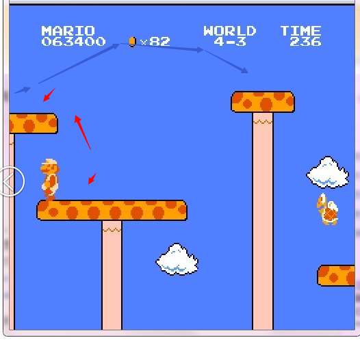 超级玛丽怀旧版4-3怎么过