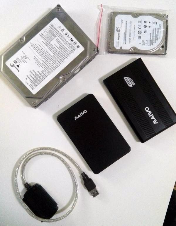 家里旧电脑拆下的硬盘怎么让他 当移动硬盘用