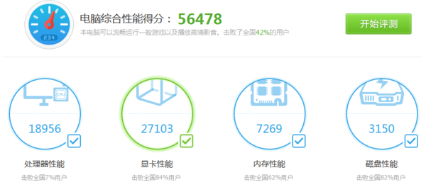 帮我看看,我的为什么我换了显卡,处理器性能反