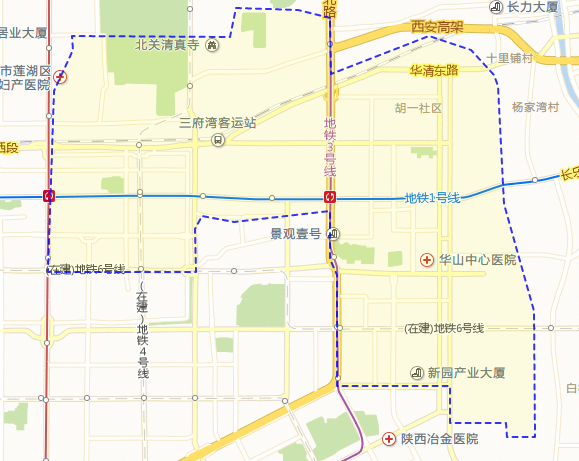 陕西省西安市新城区属于哪个郊?