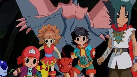 恐龙宝贝大战魔女百合,飞天宝放出绝招,成功打败疾电爪