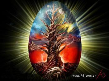 卡塞尔学院校徽 龙族里的,腐朽的树