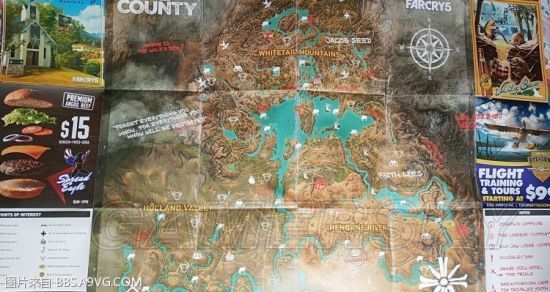 《孤岛惊魂5》资源怎么分布 各资源据点位置地图