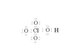 高氯酸甲電子式怎麼寫