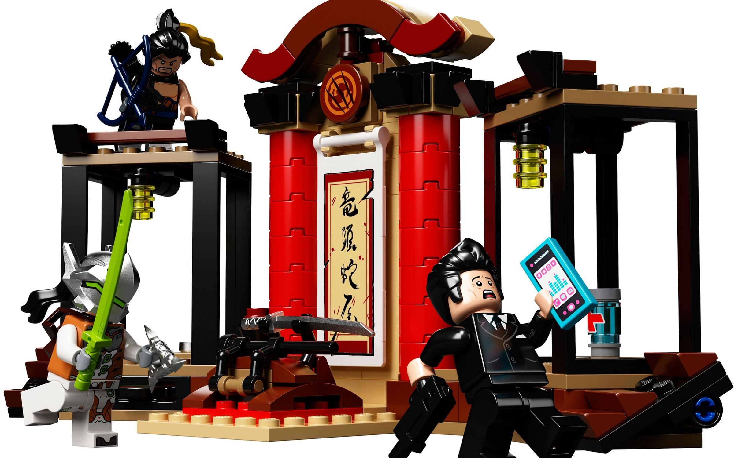 乐高lego 75971  b>守望先锋 半藏 /b>对战 b>源