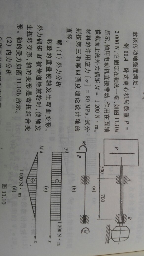 工程力学,这个题的弯矩图是怎么画出来的,怎么