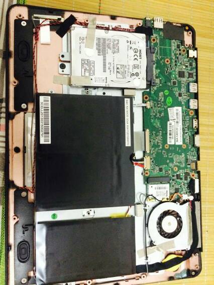 明基V41笔记本 硬件可以升级么 配置太垃圾了