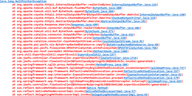 poi导出excel 火狐报错 chrome可以用