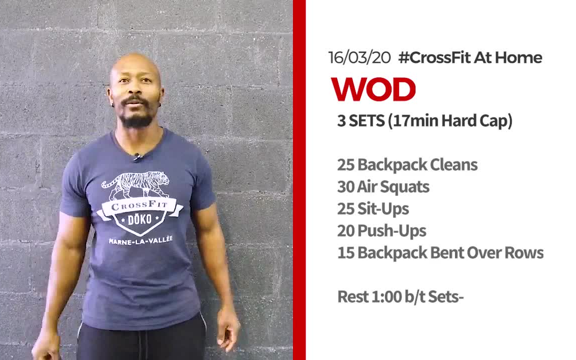 [图]WOD - CrossFit at Home居家运动